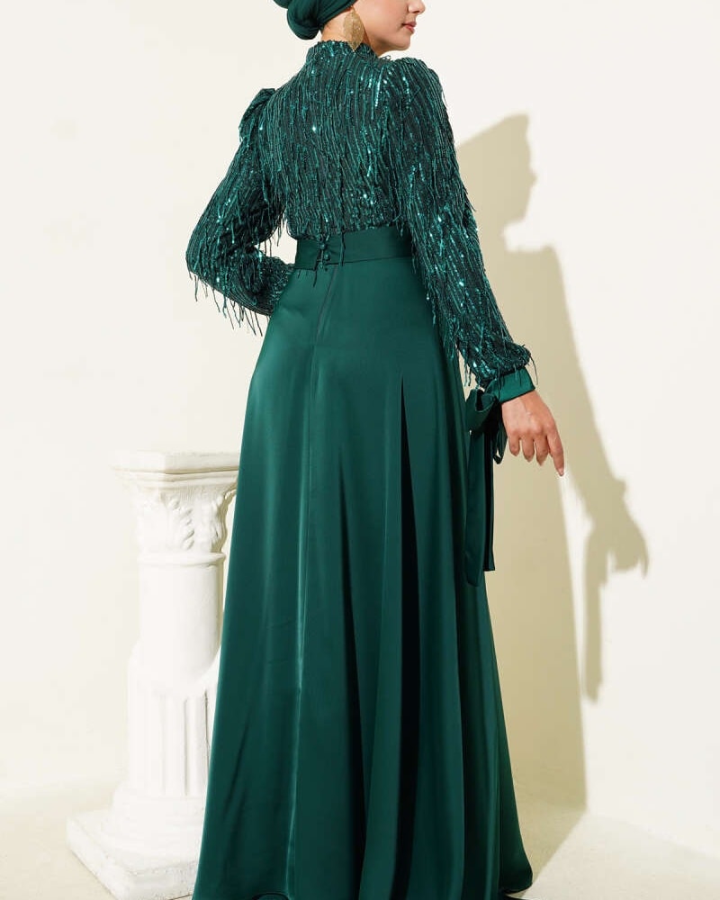 Luksuzna večernja haljina