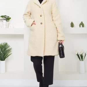 Elegantni plišani kaput