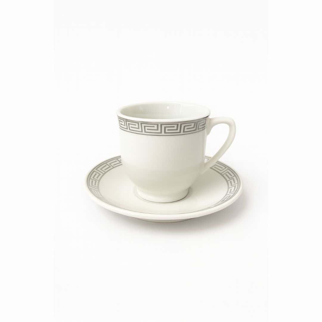 Porculanske šoljice sa grčkim motivom – Set 6 kom - Image 2