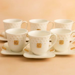 Set elegantnih 6 šolja za kahvu