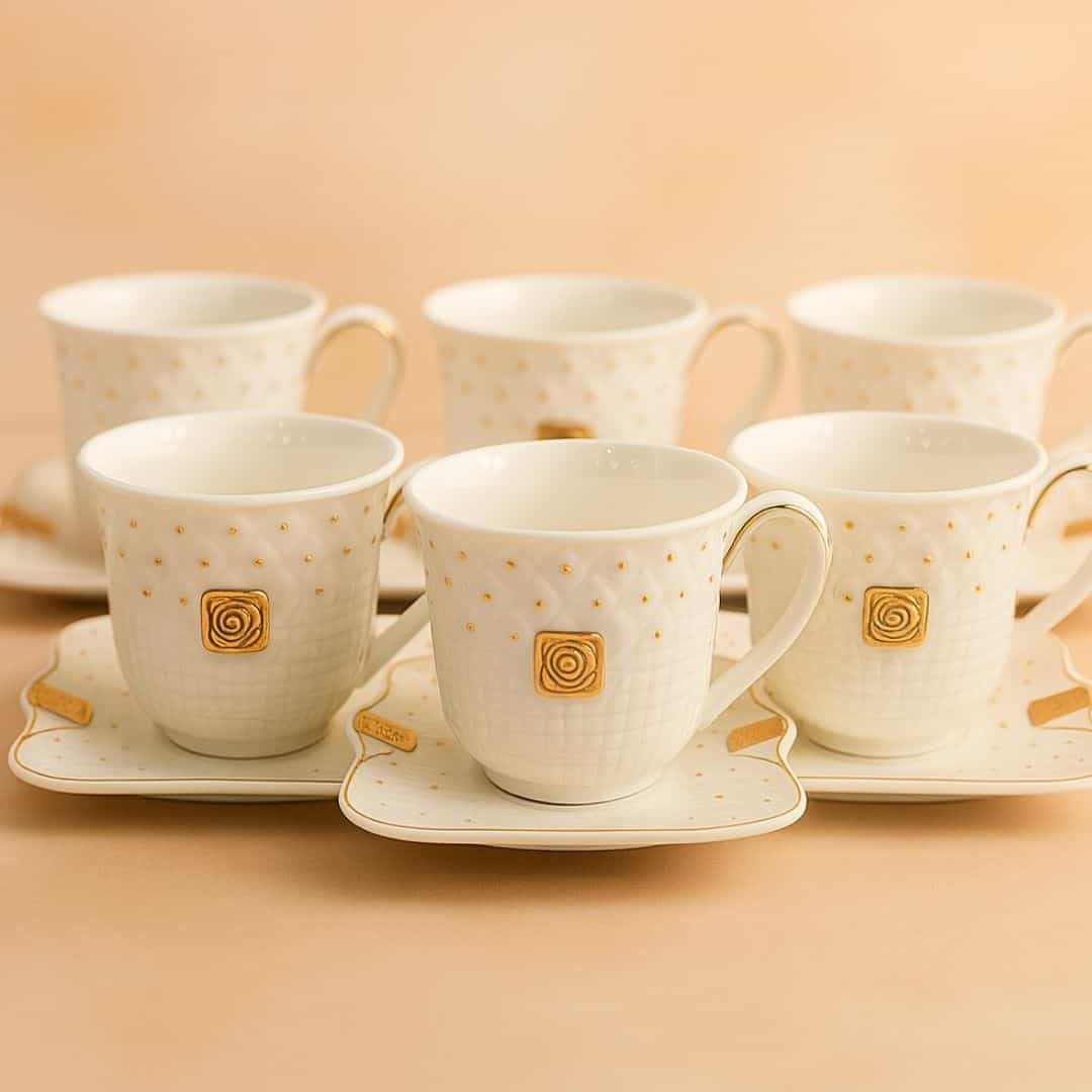 Set elegantnih 6 šolja za kahvu