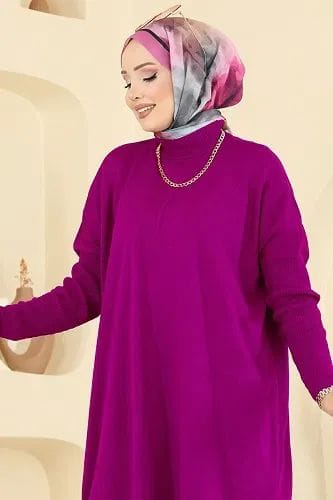 Dugi pleteni džemper - Image 4