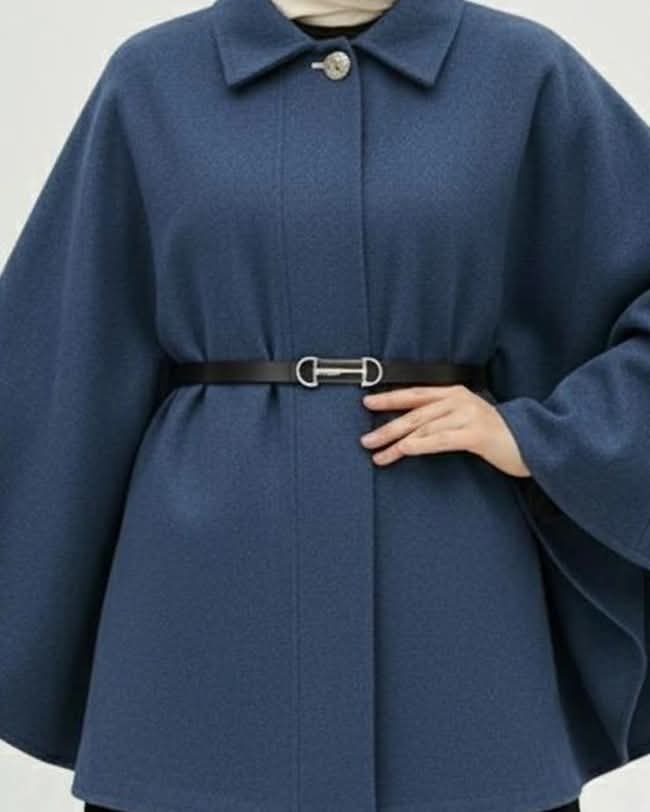 Elegantni kašmir pončo - Image 2