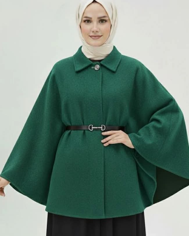 Elegantni kašmir pončo