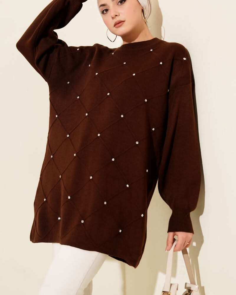 Tunika sa bisernim detaljima