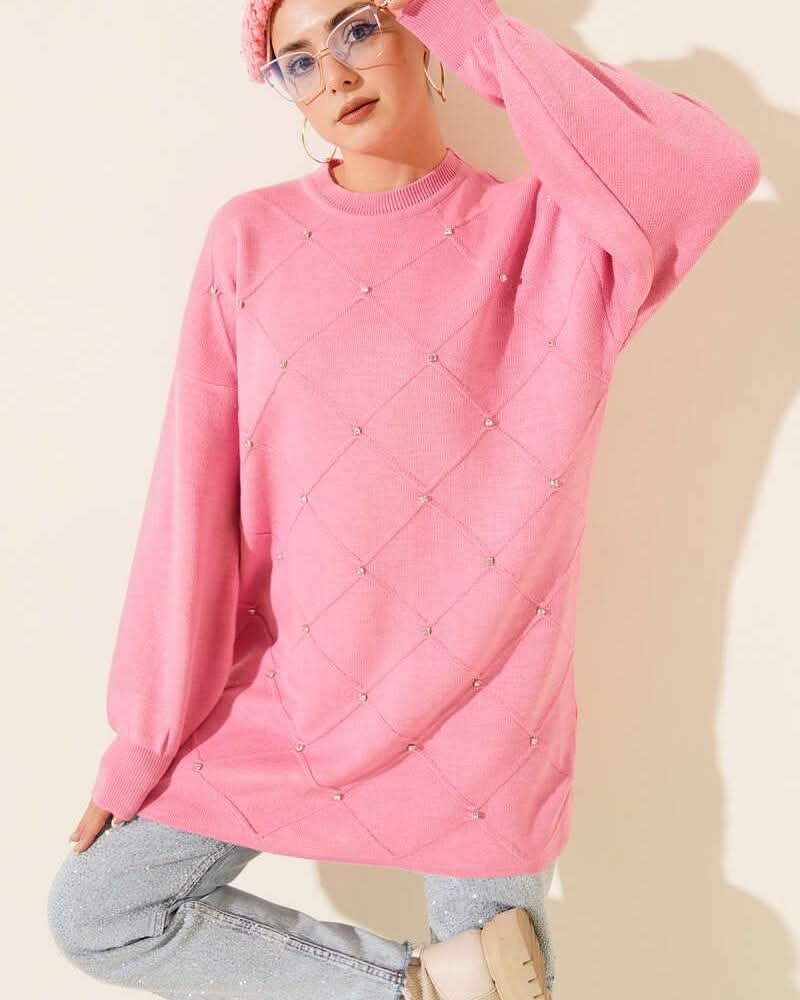 Tunika sa bisernim detaljima - Image 3