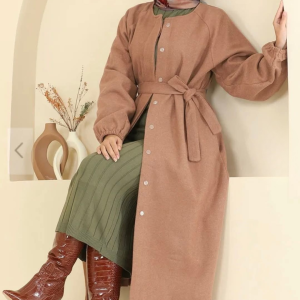 Elegantni kaput od kašmir tkanine